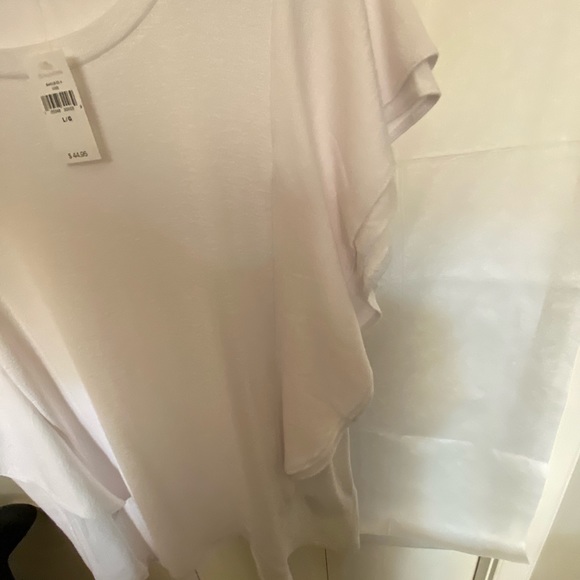Gap // Ruffle Sleeve Softspun Tee - Picture 4 of 4